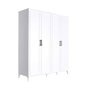 Hanah Home Armario Grd-1040-Dd-3 Blanco